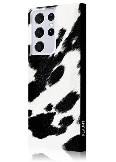 Shanda Rogers Cow Square Samsung Galaxy Case #Galaxy S21 Ultra