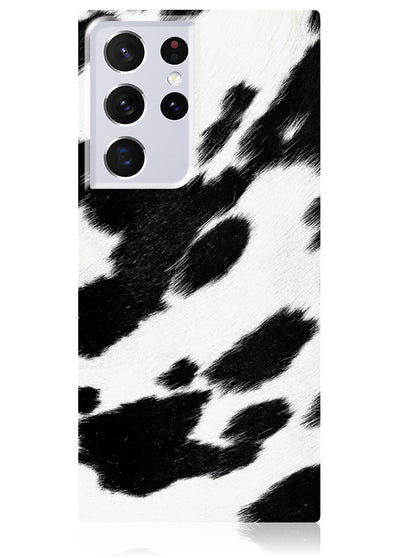 Shanda Rogers Cow Square Samsung Galaxy Case #Galaxy S21 Ultra