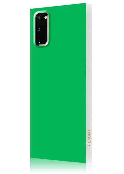 Emerald Green Square Samsung Galaxy Case #Galaxy S20