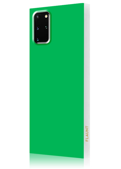Emerald Green Square Samsung Galaxy Case #Galaxy S20 Plus