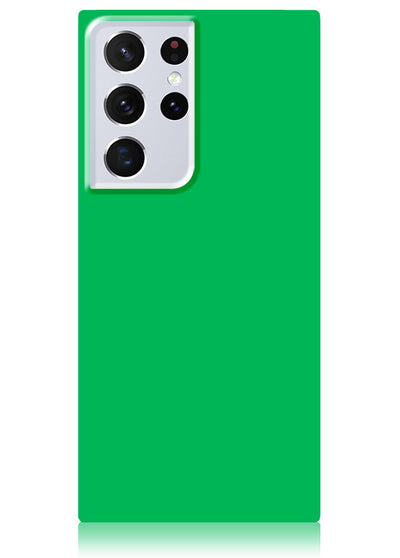 Emerald Green Square Samsung Galaxy Case #Galaxy S21 Ultra
