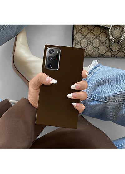 Nude Espresso Square Samsung Galaxy Case #Galaxy S22 Ultra