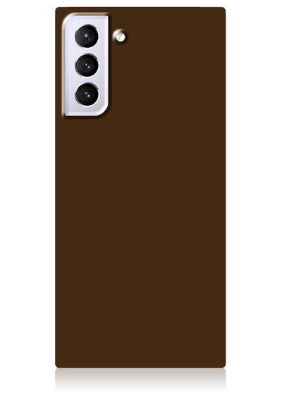 Nude Espresso Square Samsung Galaxy Case #Galaxy S21 Plus