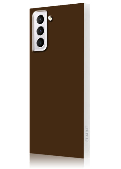 Nude Espresso Square Samsung Galaxy Case #Galaxy S22