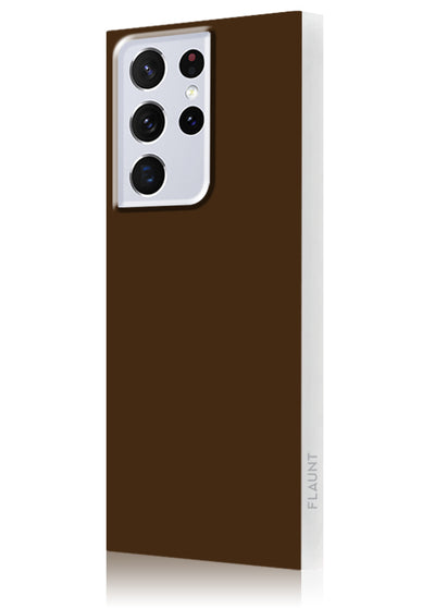 Nude Espresso Square Samsung Galaxy Case #Galaxy S22 Ultra