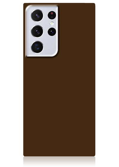 Nude Espresso Square Samsung Galaxy Case #Galaxy S22 Ultra