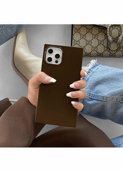 SQUARE® Nude Espresso iPhone Case