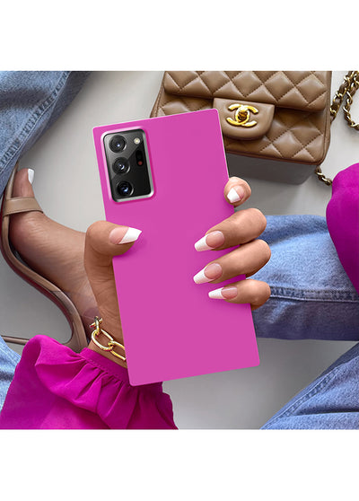 Fuchsia Square Samsung Galaxy Case #Galaxy S22 Ultra