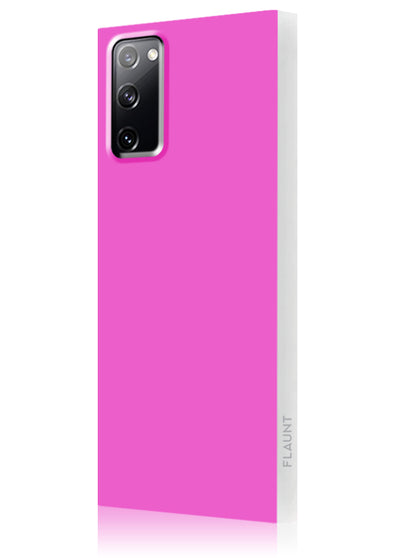 Fuchsia Square Samsung Galaxy Case #Galaxy S20 FE