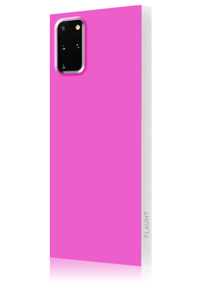 Fuchsia Square Samsung Galaxy Case #Galaxy S20 Plus