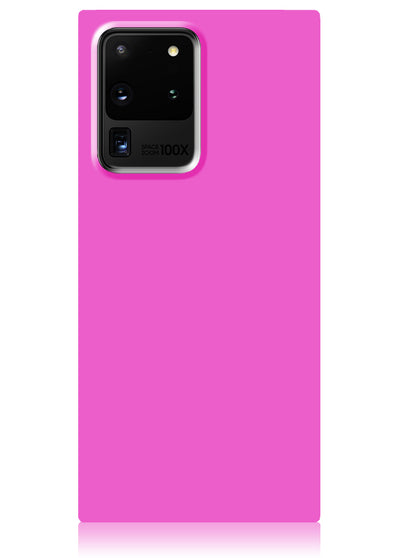 Fuchsia Square Samsung Galaxy Case #Galaxy S20 Ultra