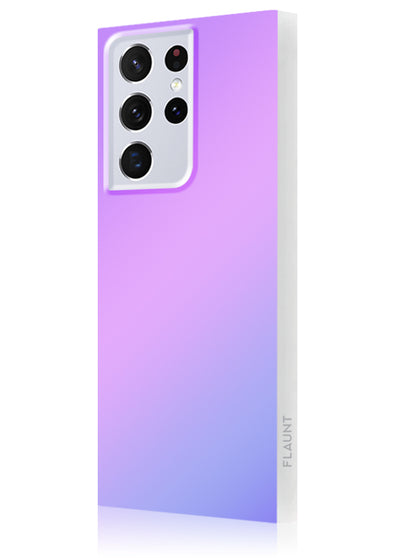Holographic Square Samsung Galaxy Case #Galaxy S22 Ultra