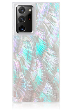 Mother of Pearl Square Samsung Galaxy Case #Galaxy Note20 Ultra