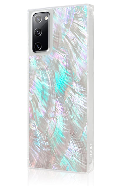 Mother of Pearl Square Samsung Galaxy Case #Galaxy S20 FE