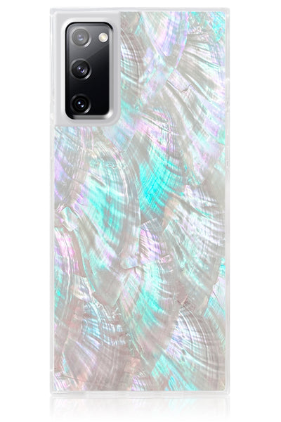 Mother of Pearl Square Samsung Galaxy Case #Galaxy S20 FE