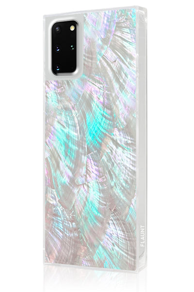 Mother of Pearl Square Samsung Galaxy Case #Galaxy S20 Plus