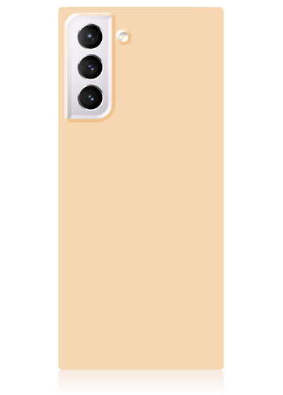 Nude Almond Square Samsung Galaxy Case #Galaxy S22