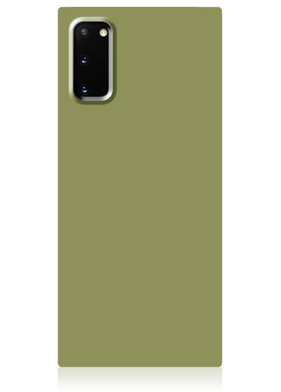 Olive Green Square Samsung Galaxy Case #Galaxy S20