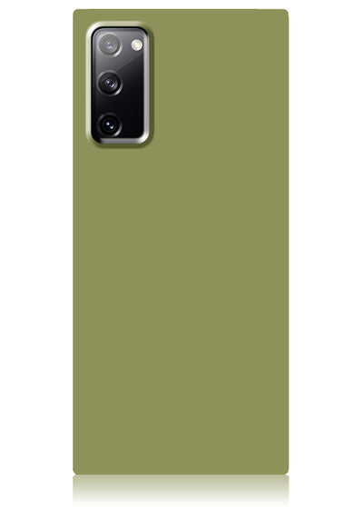 Olive Green Square Samsung Galaxy Case #Galaxy S20 FE