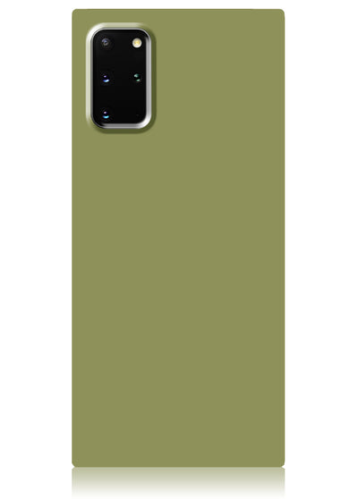 Olive Green Square Samsung Galaxy Case #Galaxy S20 Plus