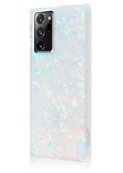 Opal Shell Square Samsung Galaxy Case #Galaxy Note20 Ultra