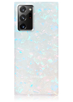 Opal Shell Square Samsung Galaxy Case #Galaxy Note20 Ultra
