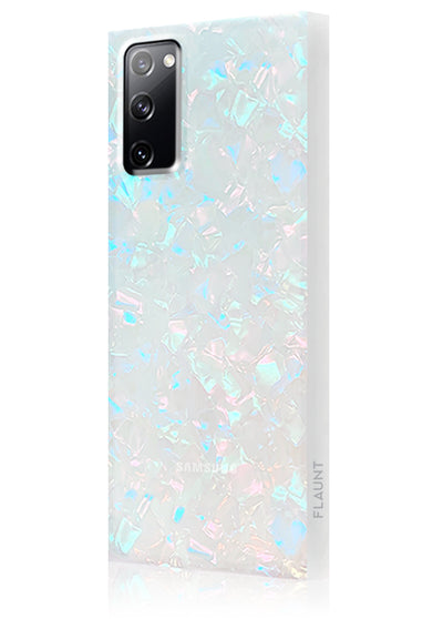 Opal Shell Square Samsung Galaxy Case #Galaxy S20 FE