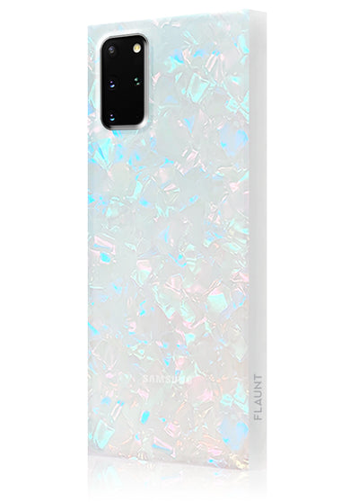 Opal Shell Square Samsung Galaxy Case #Galaxy S20 Plus