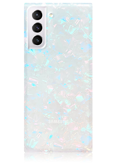 Opal Shell Square Samsung Galaxy Case #Galaxy S22
