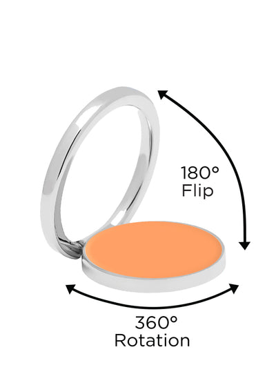 Soporte adhesivo para anillo de teléfono Coral