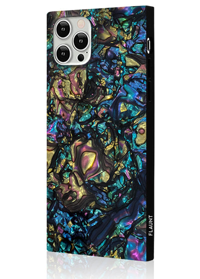 Abalone Shell Square iPhone Case #iPhone 12 / iPhone 12 Pro