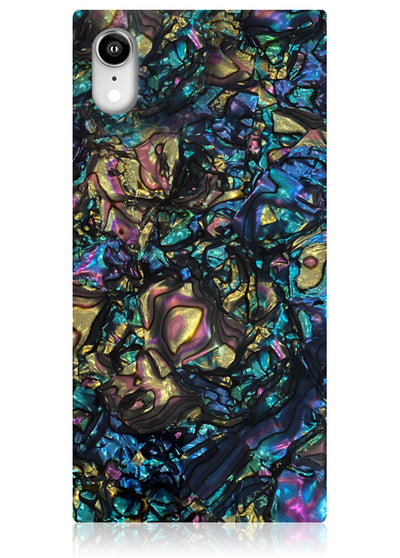 Abalone Shell Square iPhone Case #iPhone XR