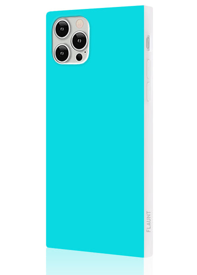 Aqua Square iPhone Case #iPhone 12 / iPhone 12 Pro