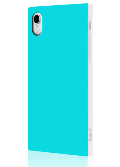 Aqua Square iPhone Case #iPhone XR