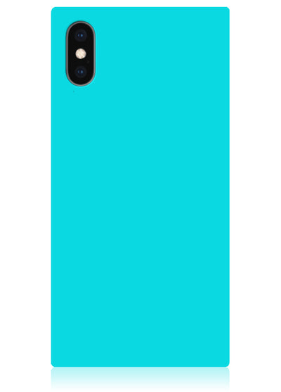 Aqua Square iPhone Case #iPhone X / iPhone XS