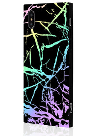 ["Holo", "Black", "Marble", "Square", "Phone", "Case", "#iPhone", "XS", "Max"]