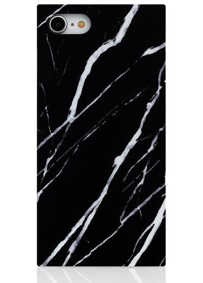 Black Marble Square iPhone Case #iPhone 7/8/SE (2020)