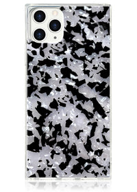 ["Black", "and", "White", "Shell", "Square", "iPhone", "Case", "#iPhone", "11", "Pro"]