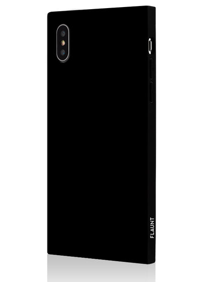 Black Square iPhone Case #iPhone XS Max