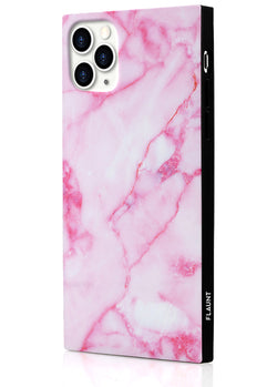 Pink Marble Square iPhone Case #iPhone 11 Pro Max