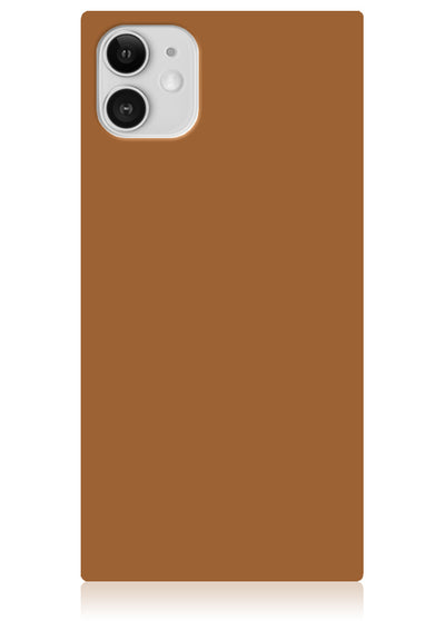 Nude Caramel Square iPhone Case #iPhone 11