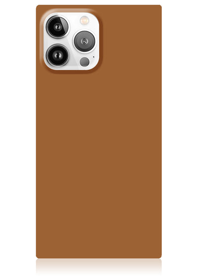 Nude Caramel Square iPhone Case #iPhone 13 Pro