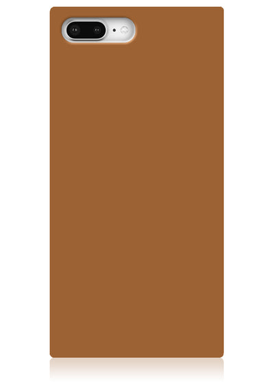 Nude Caramel Square iPhone Case #iPhone 7 Plus / iPhone 8 Plus
