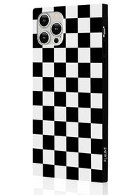 ["Checkered", "Square", "Phone", "Case", "#iPhone", "12", "/", "iPhone", "12", "Pro"]