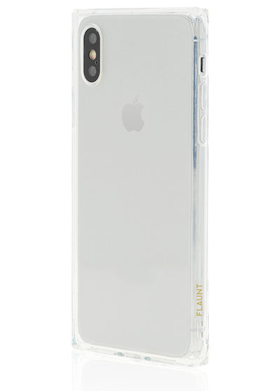 Clear Square Phone Case #iPhone X / iPhone XS