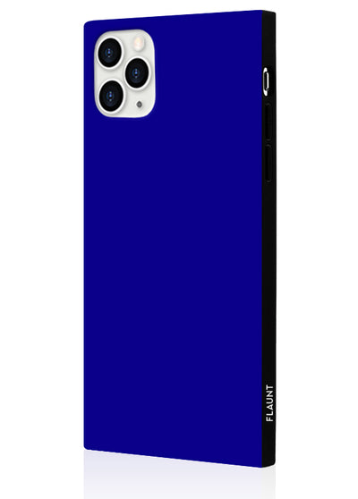Cobalt Blue Square iPhone Case #iPhone 11 Pro Max