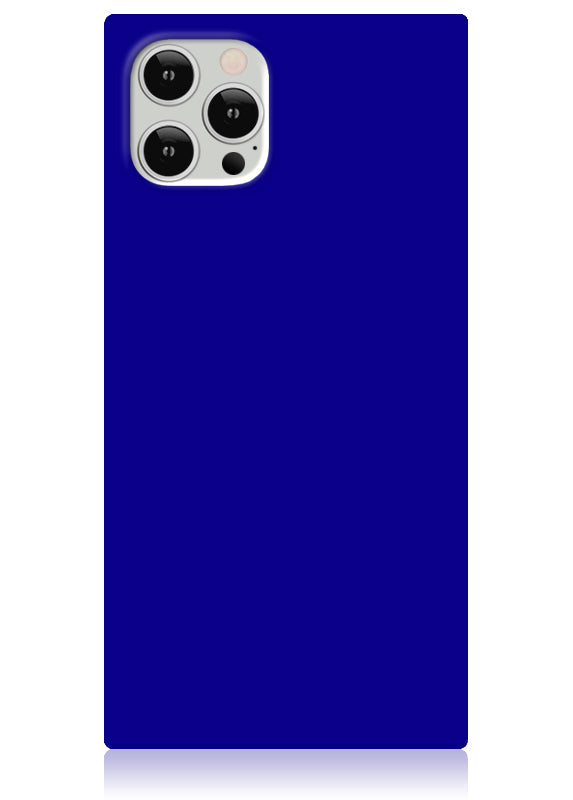 Cobalt Blue SQUARE iPhone Case | FLAUNT