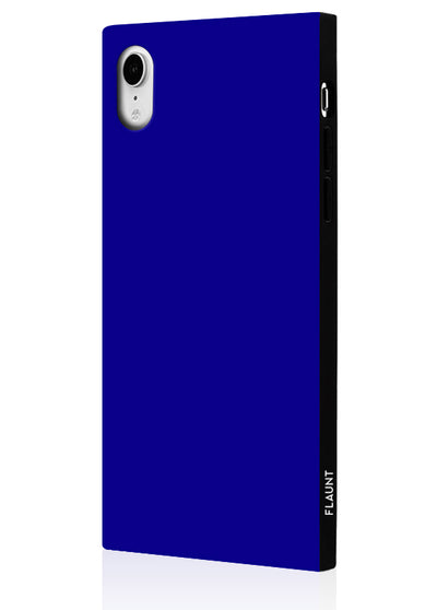Cobalt Blue Square iPhone Case #iPhone XR