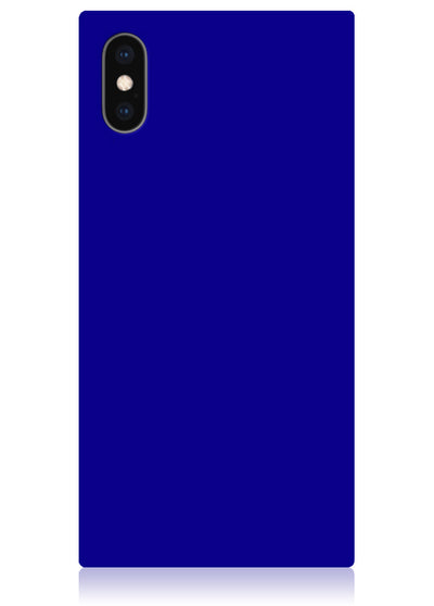 Cobalt Blue Square iPhone Case #iPhone X / iPhone XS