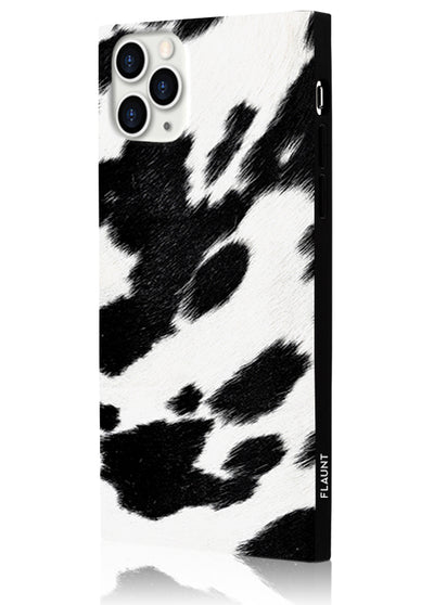 Cow Square Phone Case #iPhone 11 Pro Max